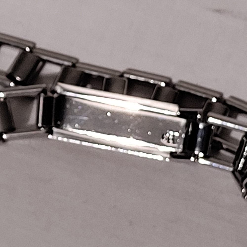 Calvin Klein Silver Tone Rectangular Link Chain B… - image 7